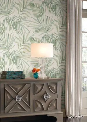 York Wallcoverings Candice Olson PSW1413RL Aloe Paradise Palm Premium Peel and Stick Wallpaper