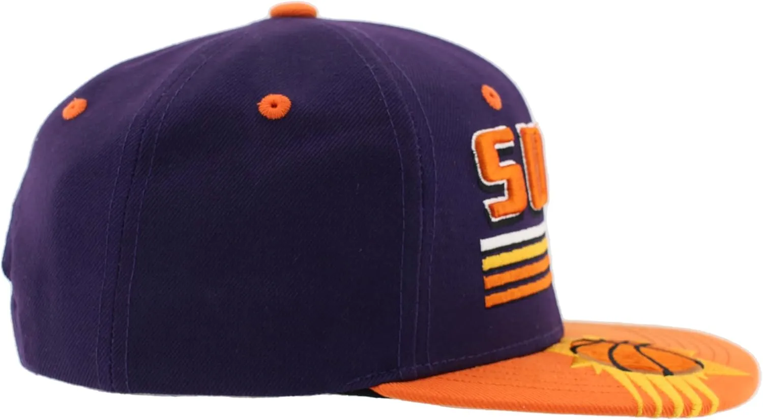 ZHATS Unisex Kid's NBA Officially Licensed Youth Adjustable Snapback Hat Flat Bill Z11 Pitch