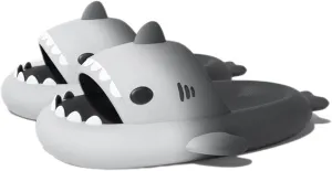 Zureto Shark Slippers, Children's Shark Slippers, Fashionable And Cute, Unisex Indoor And Outdoor EVA Beach Shoes